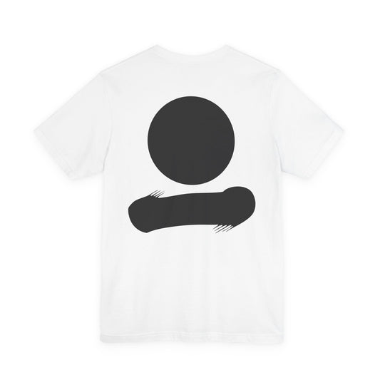 Higashi'De Maru Ichi “百聞は一見に如かず” Japanese Calligraphy Tee | Minimal Left Chest + Back Graphic | Bella+Canvas 3001